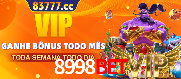Banner promocional do 8998BET oferecendo 100% de recompensas adicionais contínuas para quem fizer o login diário (Daily sign-in), com um mascote de coelho.
